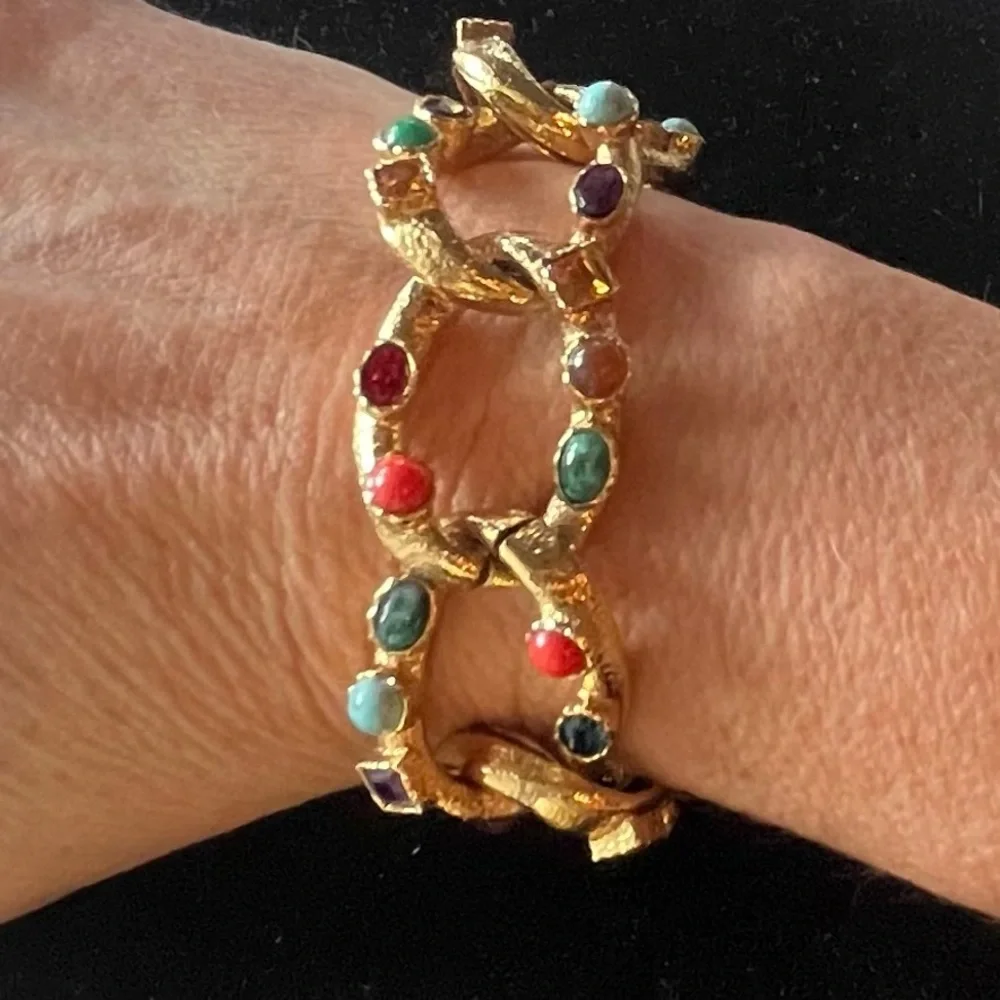 R. J. Graziano Jeweled Link Bracelet